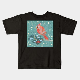 Red Cardinal Kids T-Shirt